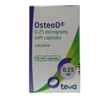 ОСТЕО Д CAPSULES 0.25 MCG X30